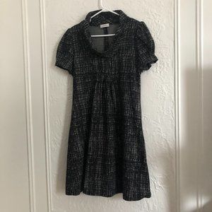 Calvin Klein Black White Dress